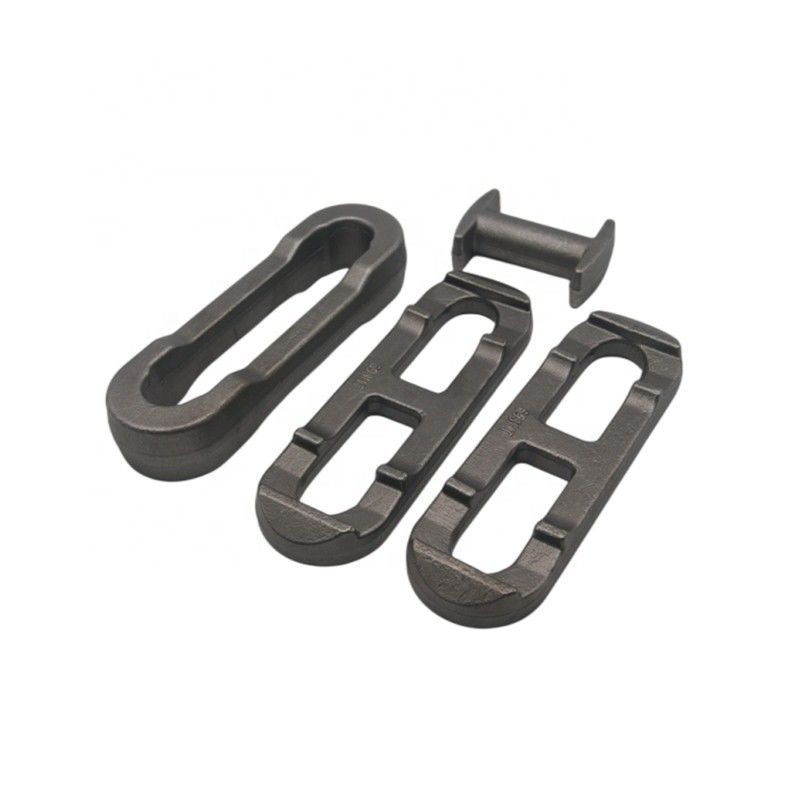 Cadenas de acero de transporte de raspadores forjados estándar en 2Cr13 para aplicaciones de trabajo pesado
