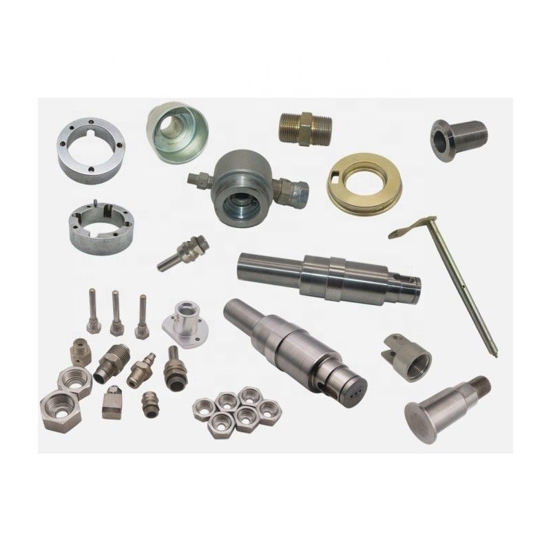Parte de precisión de aluminio para mecanizado CNC Parte de repuesto automático 3/4/5 Eje Componente de precisión